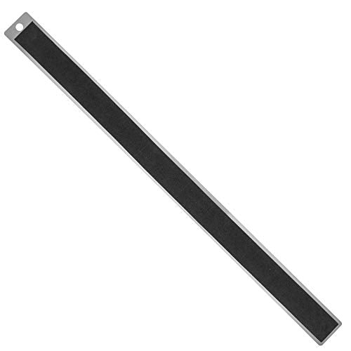 Stainless Steel 15 Inch Metal Ruler Non-Slip Rubber Back, with Inch and Metric Graduations - style: 15 Inch
