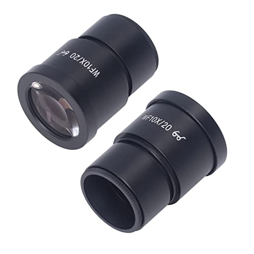 Microscope Lens Laboratory Wf10X Eyepiece 20 Wf10X 20 Wide Angle High Eye 30Mm Body Eyecup Lenses