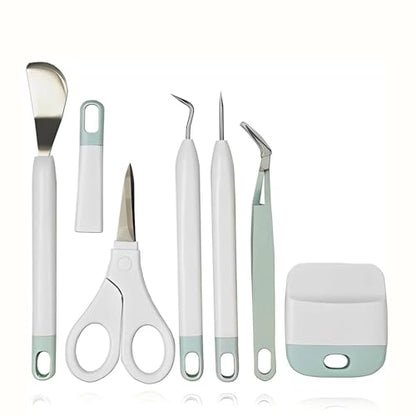 Craft Vinyl Weeding Tools Set, Precision Craft Vinyl Tools Kit, 6pcs Weeding Kits - size: L