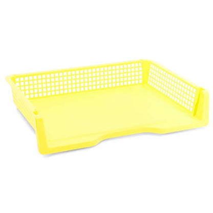Bright Creations Teacher Supplies Letter Tray Organizer - 12-Pack Rainbow, 9 x 13 x 3 in - Stackable Paper Trays for Classroom & Teacher Desk Organizer - size: 9 x 13 x 3 inches (Pack of 2)