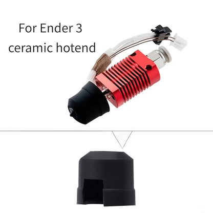 Ender 3 Silicone Sock for 5Aplusreprap Ender-3 Ceramic Hotend, 5PCS