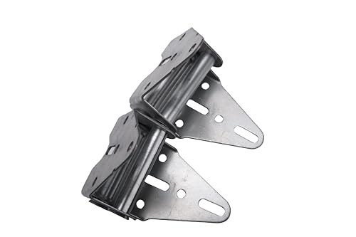 Garage Door Hinges #1 with Mounting Bolts 2 Packs+8Screws