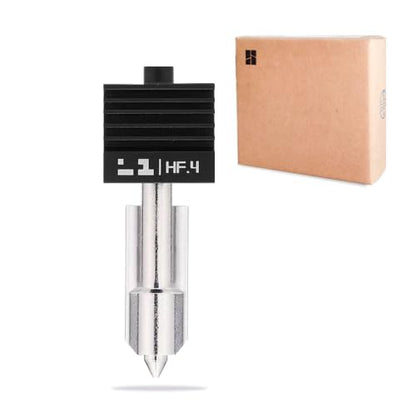 Bamboo Lab Original H2D High Flow Hotend with Hardened Steel Nozzle High Temp Extruder Hot End Replacement for Bambu Lab H2D Combo/H2D Laser (0.4MM) - size: 0.4MM