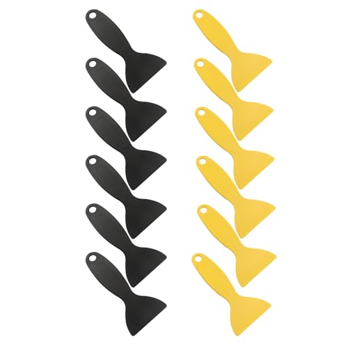 Zorfeter 12 PCS Plastic Spatula for 3D Printing Resin Removal