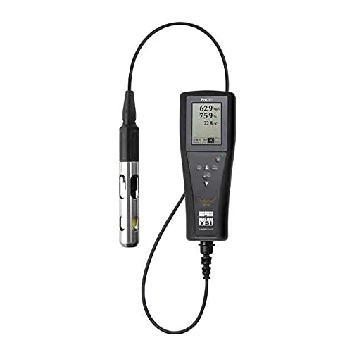 YSI 607130 Pro20i Dissolved Oxygen & Temperature Meter, 1M Integral Cable and 2003 Polarographic Sensor Kit