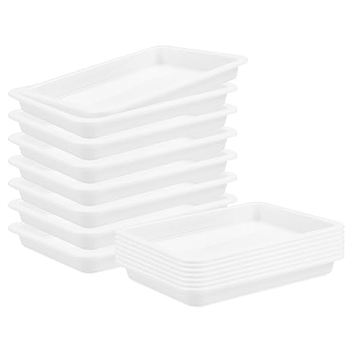 Sorting Trays,15 Pack Stackable Puzzle Sorting Trays,Jigsaw Puzzle Organizer Multipurpose Organizer Tray for Toys Beads Painting DIY Projects Fun Home Activities,9.8 x 7 x 0.98''
