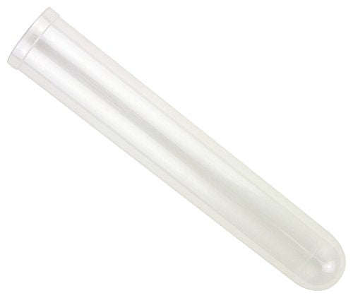Caplugs Evergreen 214-2380-030 TT Series – Round Bottom Non-Sterile General Purpose Test Tubes 1000 Pack, Natural, Polypropylene, 17x100mm, 16 mL Laboratory Testing, Clarity, Chemically Resistant