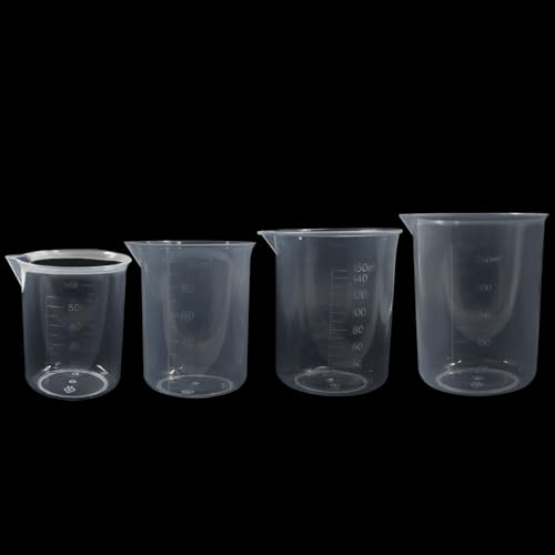 Measuring Cups, 4 Pcs, 50ml/100ml/150ml/300ml - size: 50ml/1.7oz, 100ml/3.4oz, 150ml/5.1oz, 300ml/10.2oz, style: 4 Pcs