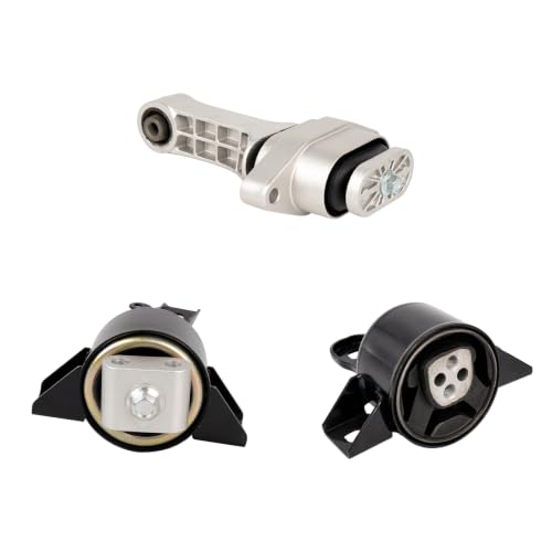 3PCS Engine Mount Kit for 2004-2017 Chevy Aveo 1.6L 2006-2011 Aveo5 1.6L L4 - size: 2004-2017 Chevrolet Aveo 1.6L