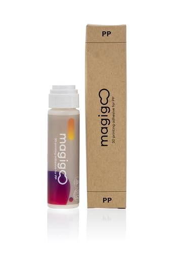 Magigoo 3D Printer Bed Plate Adhesive Glue for Polypropylene Filament, 50mL - style: PP - Polypropylene