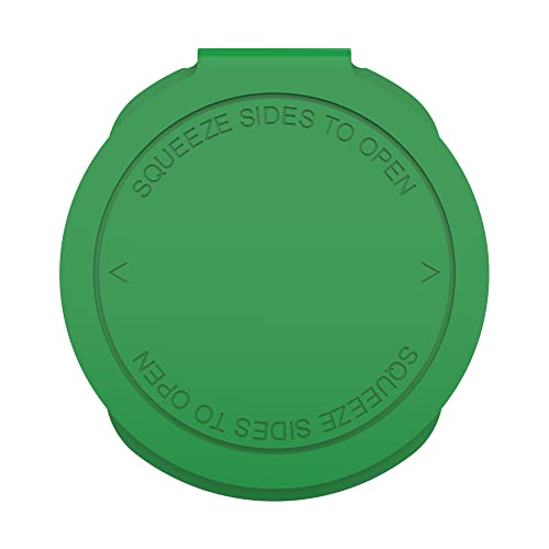 Dragon Chewer 13 Dram CR Plastic Packaging Pop Top Containers - Child Resistant Travel Holder Vial Bottles - 315 qty (Green) - color: Green