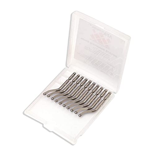 AFA Tooling BS1018 Deburring Blades, 10-Pack M35 Cobalt HSS, HRC 65-67 - style: 10 BS1018 Blades M35 Cobalt HSS