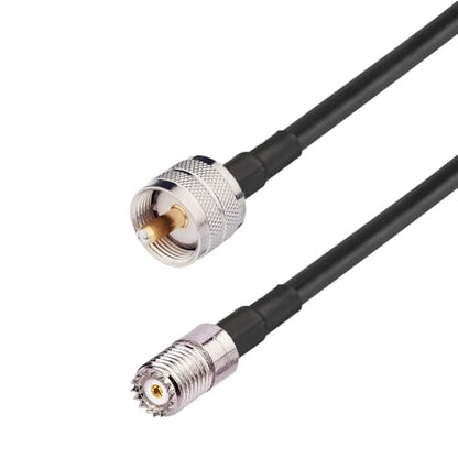 MINI-UHF Adapter MINI-UHF Female to PL259 UHF Male RG58 Cable 3.3 feet - color: UHF Male to MINI-UHF Female Cable