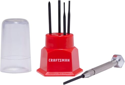 CRAFTSMAN Screwdriver Kit, Small Multi-Bits, Ideal for Jewelry (CMHT68009) (Pack of 6) - size: (Pack of 6)