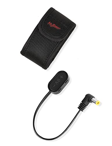 Mr.Power 9V Battery Clip Converter Power Cable Snap Connector 2.1mm 5.5mm Plug for Guitar Effect Pedal (Right Angle, 1 Cable + 1 Battery Bag) - size: Right Angle, 1 Cable + 1 Battery Bag