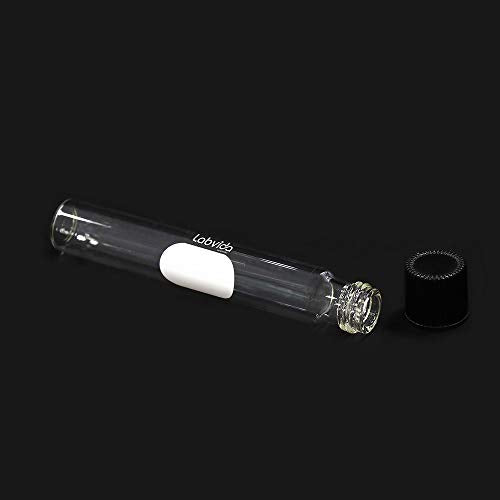 40pcs 10ml Serological Test Tubes with Black Bakelite Screw Caps - color: 40pcs of Vol.10ml with black screw caps