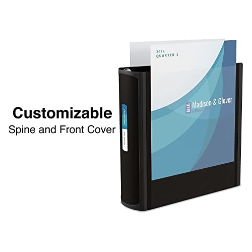 Staples Heavy-Duty 2-Inch D-Ring Binder, Black, Large Capacity - color: Black, size: 2-Inch