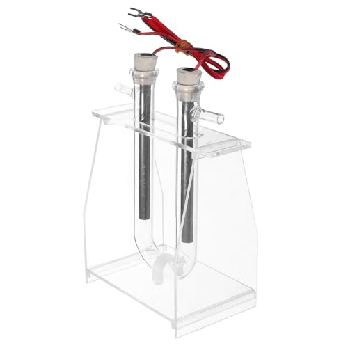 PRETYZOOM Electrolysis Kit Water Electrolysis Demonstration Scientific Apparatus Teaching Aid for Students and Teachers Educational Lab Experiment Equipment 6.49X4.52X2.75In