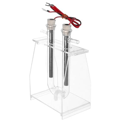 PRETYZOOM Electrolysis Kit Water Electrolysis Demonstration Scientific Apparatus Teaching Aid for Students and Teachers Educational Lab Experiment Equipment 6.49X4.52X2.75In