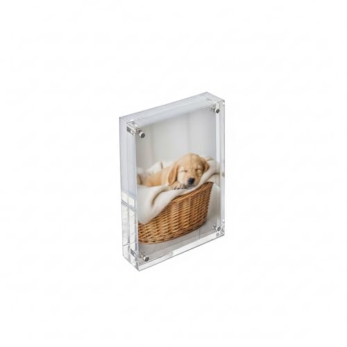 Azar Displays 104433 4x6 Vertical/Horizontal Block Frame - size: 4 in x 6 in Vertical/Horizontal