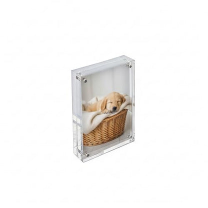 Azar Displays 104433 4x6 Vertical/Horizontal Block Frame - size: 4 in x 6 in Vertical/Horizontal