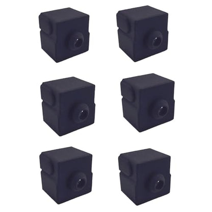 6Pcs Ender 3 V3 SE Silicone Sock, Ender 3 v3 se Silicone Cover, Ender 3 v3 se Hotend Sock Compatible with Creality Ender 3 V3 SE Hotend 3D Printer Silicone Sock, - style: 6Pcs Ender 3 V3 SE Silicone Sock