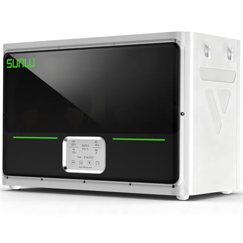 SUNLU Official Filament Dryer S4, for Nylon TPU PLA PETG ABS, (White) - style: Dry Box-S4 FilaDryer White