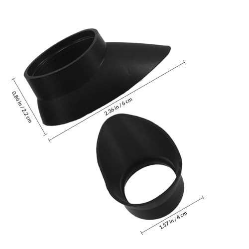 FRCOLOR Telescope Eyepiece Covers 2 Pack for 1.25 inch Eyepieces
