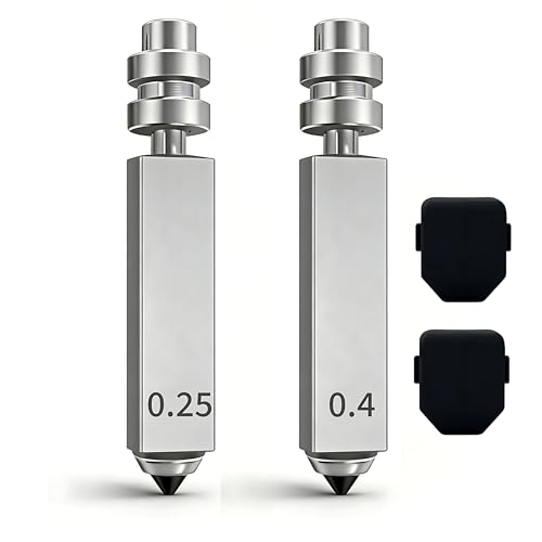 0.25MM 0.4MM Hardened Steel Nozzle for Anycubic Kobra X/Kobra 4 - size: Kobra X - 1-1
