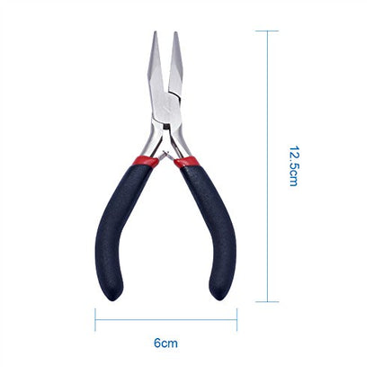 1Pcs Chain Nose Pliers 135mm Carbon Steel Jewelry Craft Pliers for DIY Jewellry Making Supplies - color: Chain Nose Pliers#2