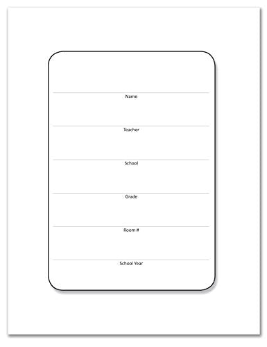 BookFactory Writing Journal Classroom Book, 10 Pack, 32 Pages - style: Writing Journal