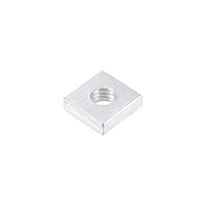 uxcell Square Nuts M3x7mmx2mm Zinc-Plated Metric Coarse Thread Assortment - size: M3x7mmx2mm
