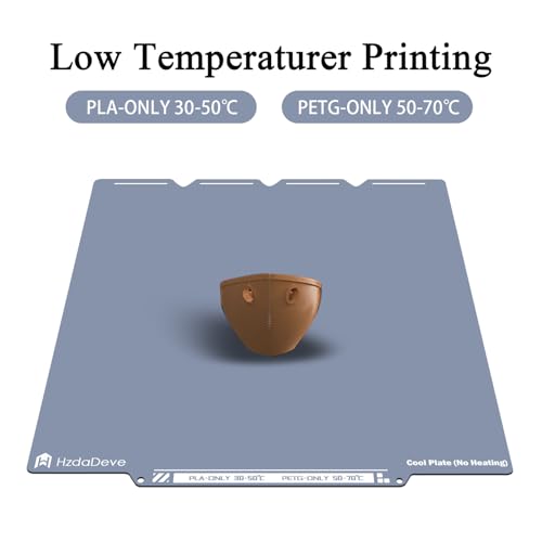 for Snapmaker U1 Build Plate Double Sided Smooth Cold Cool Plate Parts - color: Grey, size: U1