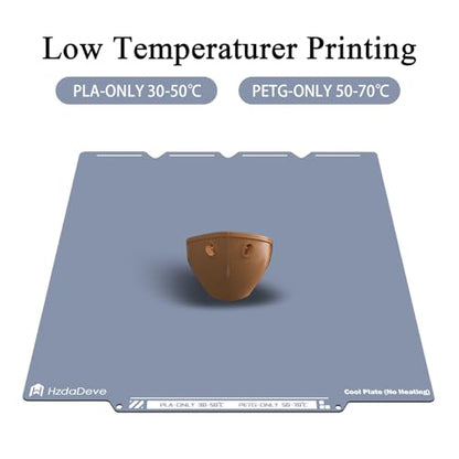 for Snapmaker U1 Build Plate Double Sided Smooth Cold Cool Plate Parts - color: Grey, size: U1