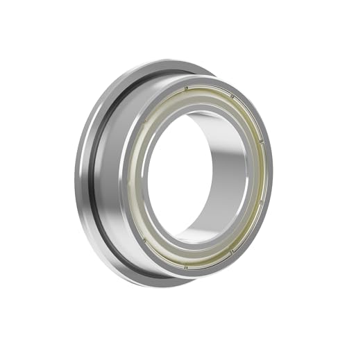 5PCS F6000ZZ Flange Ball Bearing, 10x26x8mm - size: F6000ZZ Size10×26×8mm