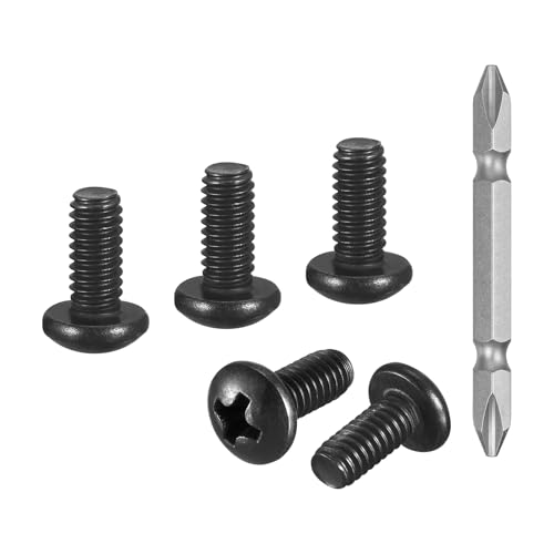 DTGN #8-32x3/8 Pan Head Machine Screw W/Screwdriver Bit 304 50pcs - size: #8-32x3/8"