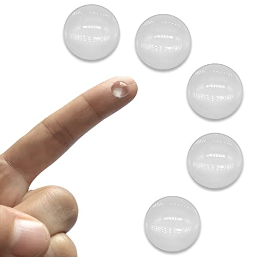 5Pcs 4mm Flat Convex Lens, 4mm Focal Length Borosilicate Glass Magnifier Lens,Led Flat Convex Optical Lens for DIY Crafts, Home Office Science, LED Spotlights (Φ4mm*H2.3*F3.0) - size: Φ4mm*H2.3*F3.0