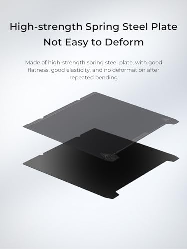 Creality Smooth PEI Build Plate 235 * 235mm, Original Magnetic 3D Printer Build Bed K1/Ender 3 V3 SE/KE/S1/S1 Pro/5 S1 and All 235mm Size 3D Printer - style: K1 Smooth PEI Plate