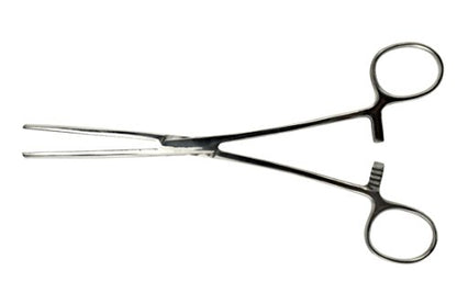 SE 8-Inch Stainless Steel Straight Forceps - Self-Locking, Serrated Tip for Precision Grip and Clamping - Perfect for Crafting, Fishing Tasks, Jewelry Making, and More! -680FS - size: 8", style: Straight
