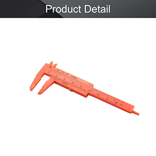 Utoolmart Vernier Caliper Set, Double Scale, Plastic Measuring Tool for Precision Measurements Outside Inside Depth 1 Pcs - size: 80/150mm Green