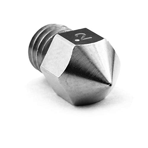 Microswiss MK8 Brass Plated Wear Resistant Nozzle (MakerBot, CraftBot, Creality, CR10, Ender, Tevo Tornado) (Value Pack) - size: Value Pack