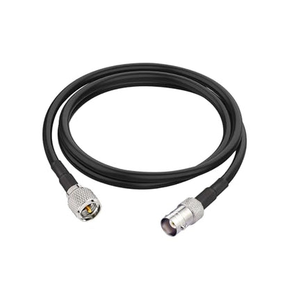 MINI-UHF Adapter MINI-UHF Male to bnc Female RG58 Cable 3.3 feet - color: BNC Female to MINI-UHF Male Cable
