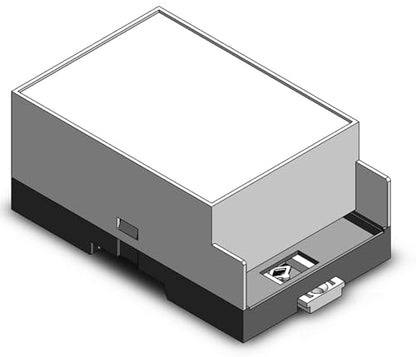 Gaurang Din Rail Enclosure for Electronic Home Automation PLC Switch Box Industrial Boxes Electrical Box ABS Enclosure Control Box (70mm - One Side Terminals) - size: 70mm- One side terminals
