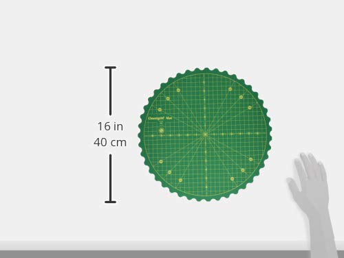 Omnigrid 360 Rotating Self-Healing Cutting Mat, 14 Inch - style: 14"