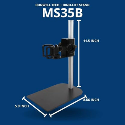 Dunwell Tech, Inc MS35B Vertical Stand with Focus Adjustment for Dino-Lite