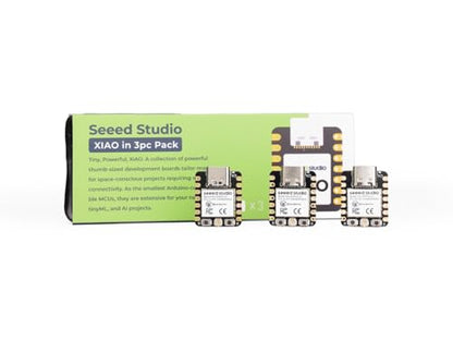 XIAO ESP32C3 3PCS Pack - RISC-V Tiny MCU Board with Wi-Fi and Bluetooth5.0, Battery Charge Supported, Power Efficiency and Rich Interface - color: ESP32C3, size: 3PCS