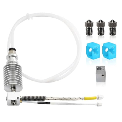 5Aplusreprap Assembled I3 Mega Hotend Upgrade with Hardened Steel Nozzle - size: set B
