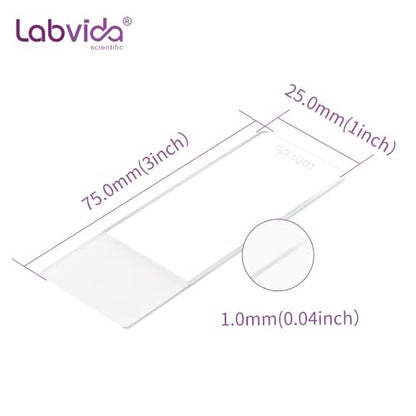 288pcs Frosted Microscope Slides and Pen, LVQ095 - color: 288pcs Microscope Slides and Pen
