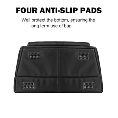 BUBM Desktop Computer Carrying Case, Padded Nylon Carry Tote Bag for Transporting Computer Tower PC Chassis,Monitor(Up to 27 inch),Keyboard,Cable and Mouse