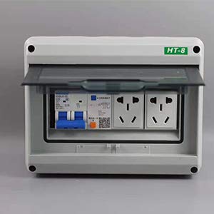 Plastic Transparent Cover Power Distribution Protection Box IP65 ABS for Circuit Breaker Indoor on The Wall 8 Way (200mmx155mmx92mm) - size: 200mmx155mmx92mm